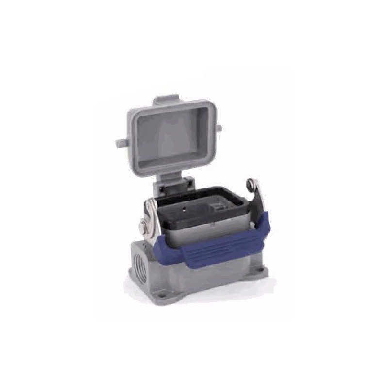 Embase en saillie 6B, Aluminium moulé sous pression, IP65, Sortie horizontale, M20